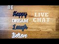 It's a SAD World!  Let's Choose to Be Happy! - Live Chat