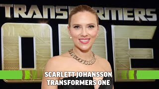 Scarlett Johansson Says Transformers One Looks So Cool