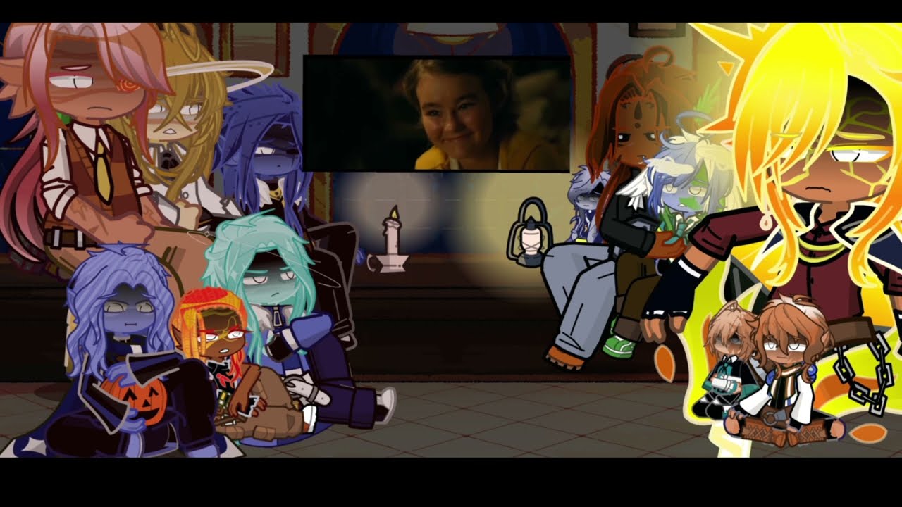 Solarballs react... 🎃🎃 Halloween Special 🎃🎃 || MY AU