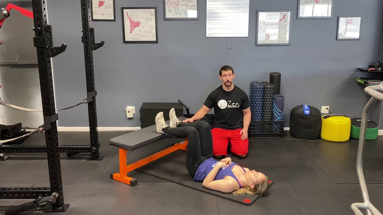 Elevated Glute Bridge Isometric (Iso) Hold YouTube