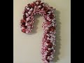 How to Make a Ribbon Candy Cane