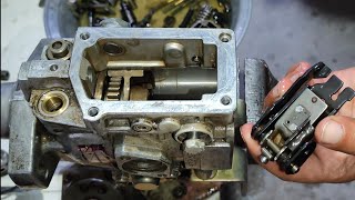 mitsubishi Pajero 4d56 engine fuel pump repair  mitsubishi Pajero 4d56 diesel pump repairing