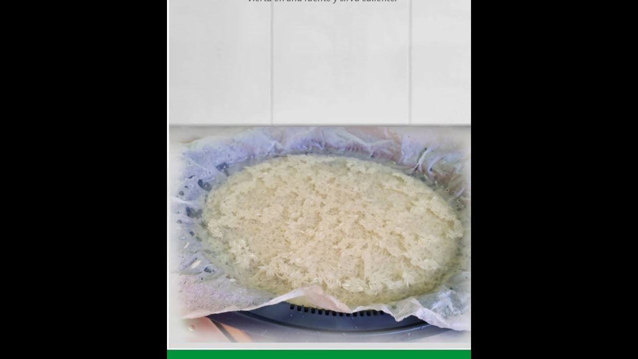 Arroz con Thermomix en recipiente Varoma