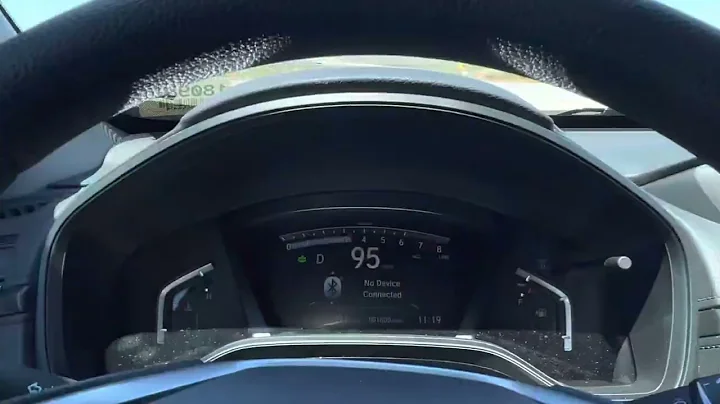 2022 Honda CRV - 55-95 MPH acceleration test.