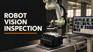 Robot Vision Inspection of a Housing | Inverted Cobot + Camera and Ring Light