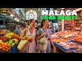 Málaga Spain Street Food Tapas Local Vibes At The Food Market 4K 