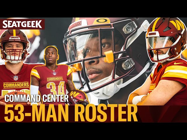 SQUAD GOALS: Breaking Down the 53-Man Roster, Command Center