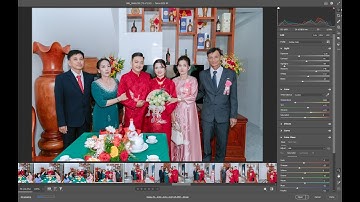 (UPLATE MÀU MỚI) HƯỚNG DẪN KÉO MÀU TRONG SÁNG HIỆN ĐẠI TIỆC PHÓNG SỰ CƯỚI 2025