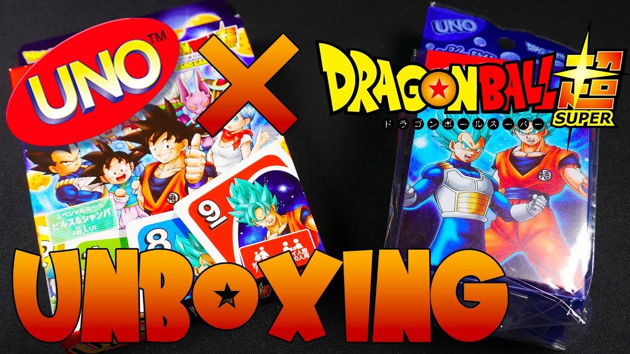 Uno Card Game - Dragon Ball Z