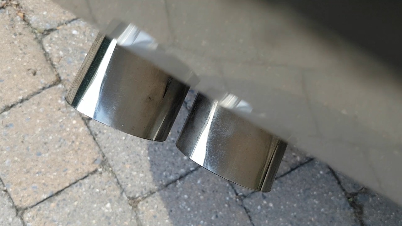 E39 540i exhaust - YouTube