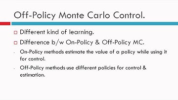 Lecture-4: REINFORCEMENT LEARNING: MONTE CARLO & Intro to ECAN: Path Planning: Part-8.mp4