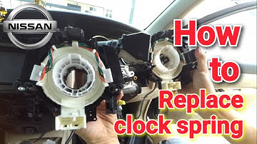 Replace Nissan Clock Spring/Spiral Cable(livina,latio,navara,murano,slyphy,x-trail)安装日产方向盘游丝时钟弹簧