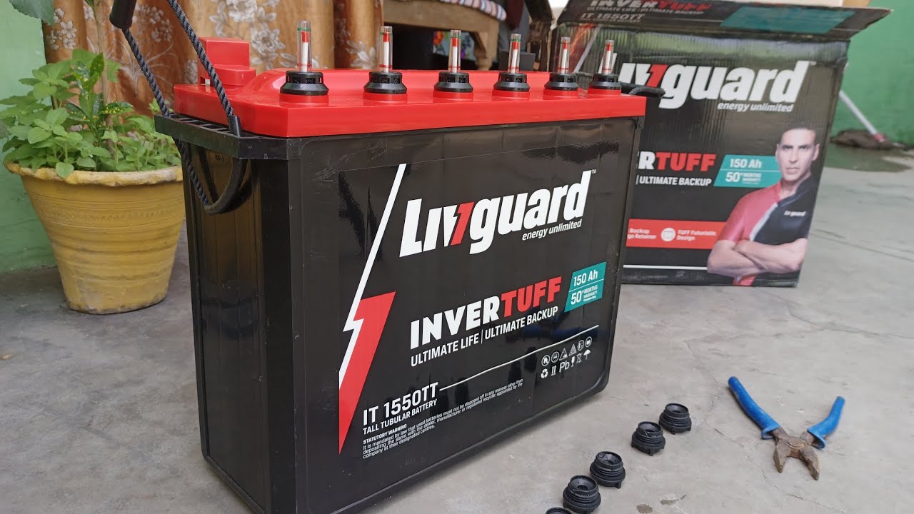 Livguard 150 Ah battery best performance invertuff Battery
