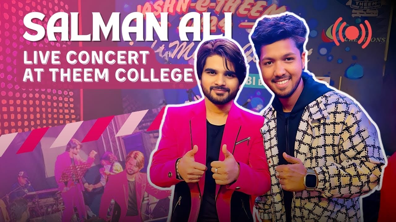 Salman Ali Concert||Theem College of Engineeing Boisar||#salmanali #theemcollege #boisar #college