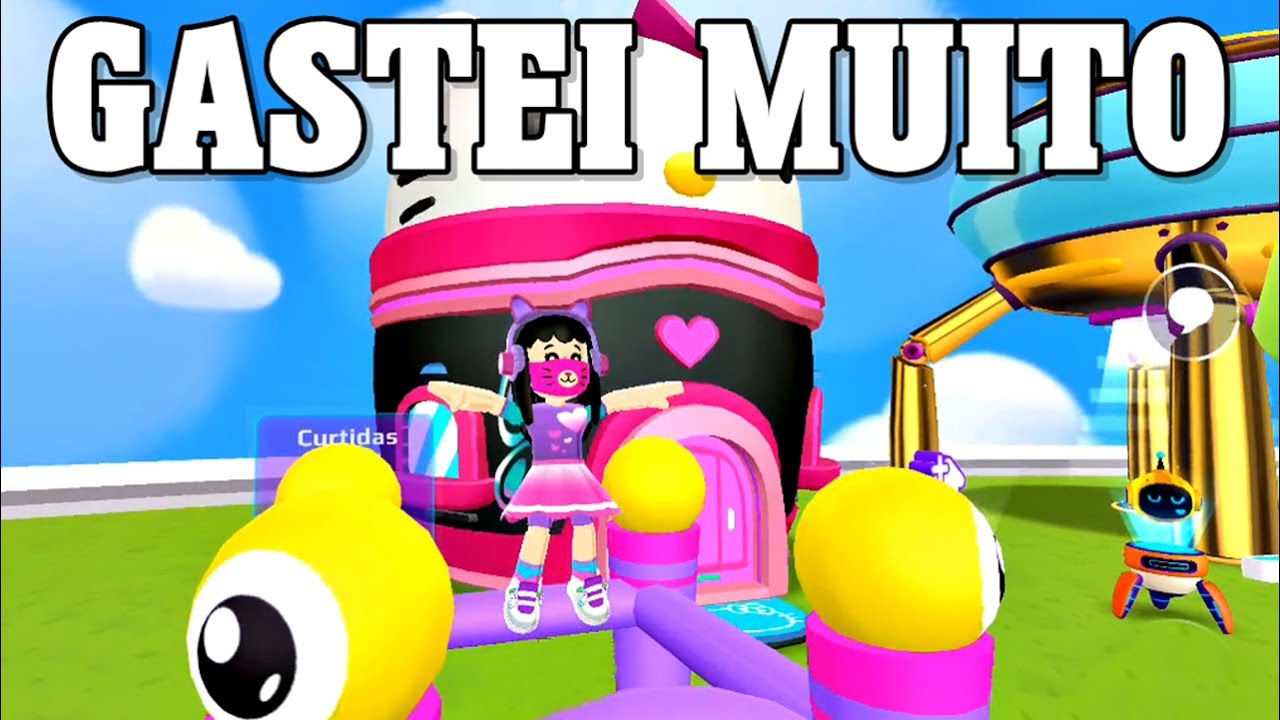 PK XD GASTEI MUITO DINHEIRO e GEMAS VIREI BORBOLETA E ROBÔ