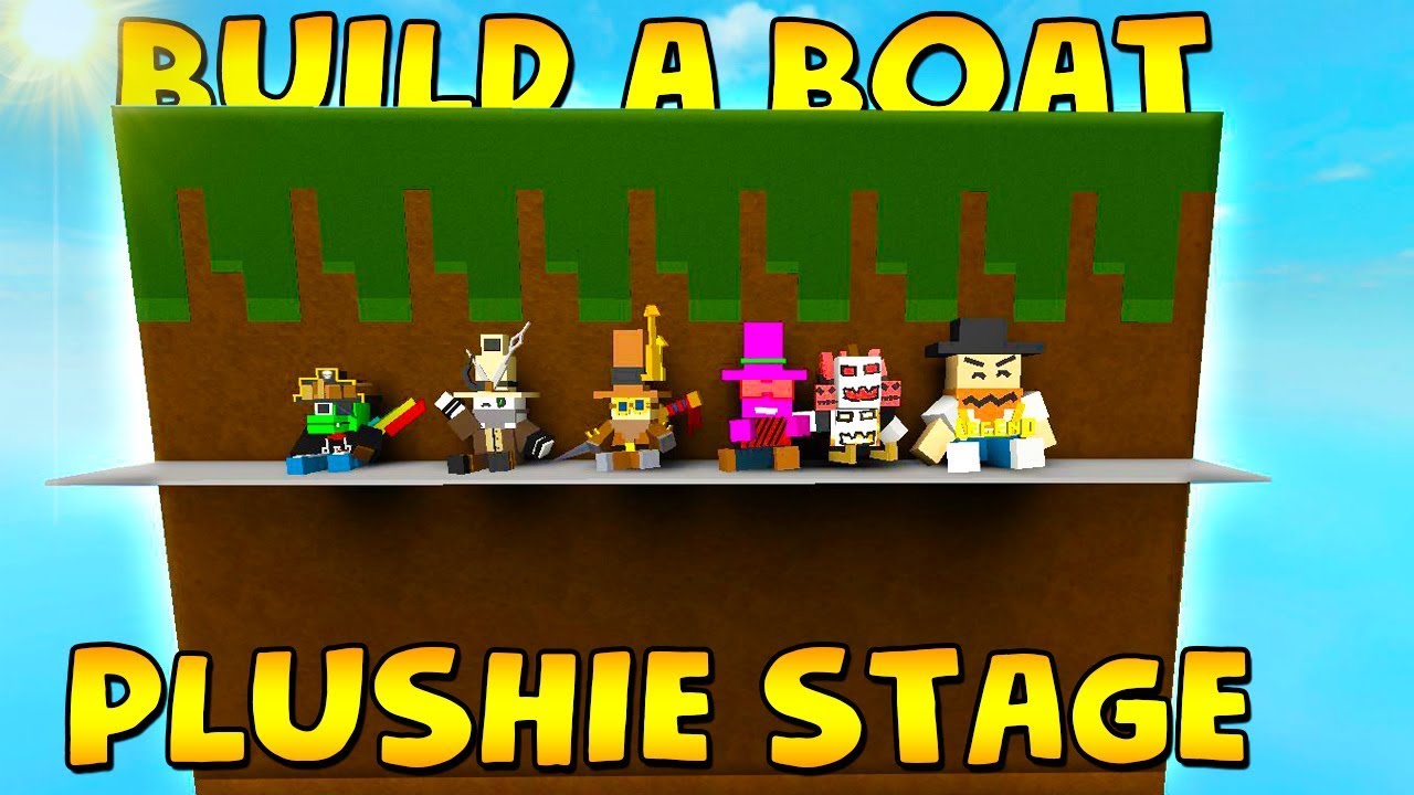 *new* plushie stage in build a boat!? - youtube