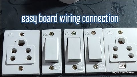 3 switch 2 socket,1holder electric board connection,