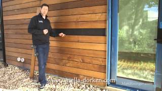 Fine Home Builder Matt Risinger on open joint rainscreen cladding and UV resistant DELTA-FASSADE S