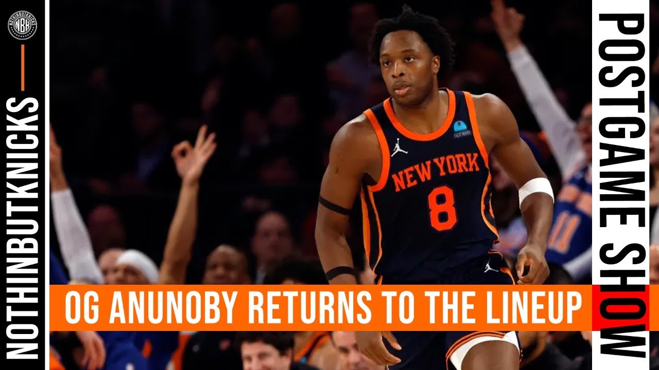 Miles McBride does it all in OG Anunoby's absence as Knicks gut out ...