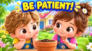 Details Be Patient! 🌱 Good Things Take Time | Learning Story for Kids | CuddleMelo News