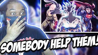 SAITAMA & SUPERMAN vs GOKU part 4! REACTION (AniMatt)