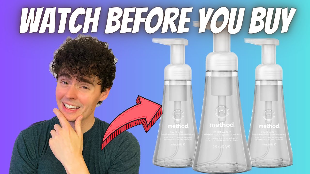 Method Foaming Hand Soap, Sweet Water, Biodegradable Formula (Review