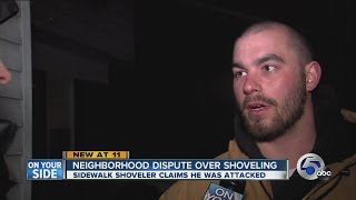 Shoveling snow leads to argument between neighbors in Eastlake