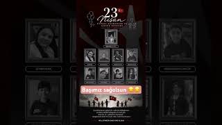 Sizinde 23 Nisan çocuk bayramınız kutlu olsun kanatsız melekler.. ❤️