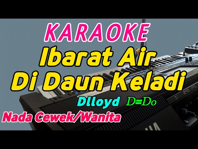 Cinta Hampa/Ibarat Air di Daun Keladi-Karaoke Tembang Kenangan-Dlloyd-Nada Cewek/Wanita class=