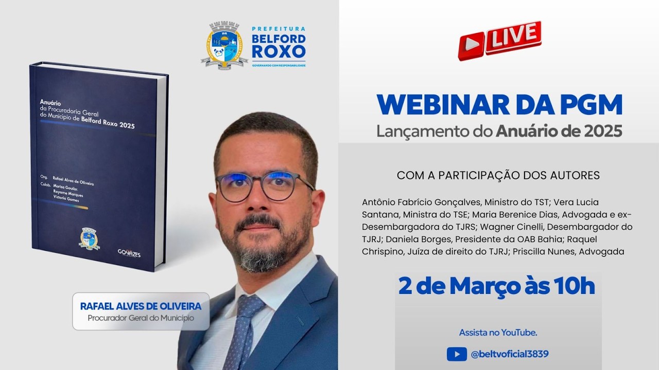 Lançamento do Anuário de 2025 - WEBINAR
