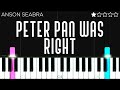 Anson seabra  peter pan was right  easy piano tutorial