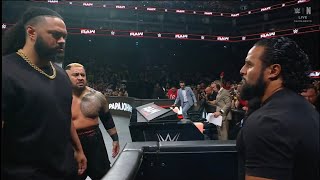 Tama Tonga TURNS ON Solo Sikoa WWE RAW Highlights Today 