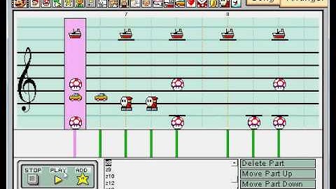 Random Song - Mario Paint Composer