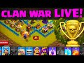 Clash of Clans - Nordic United Clan War - LIVE Attacking under Pressure!