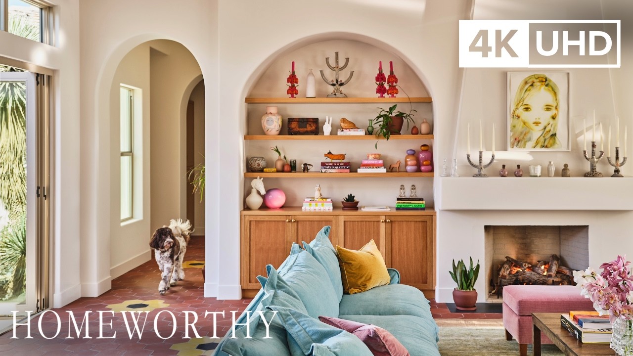 HOUSE TOUR | A Jewelry Designer's Whimsical Desert Retreat | 4K