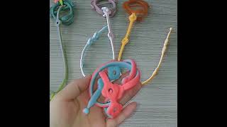 Adjustable and Fixed Silicone Pacifier Clips Toy Safety Straps