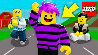 VIREI LEGO POR 24 HORAS no BROOKHAVEN