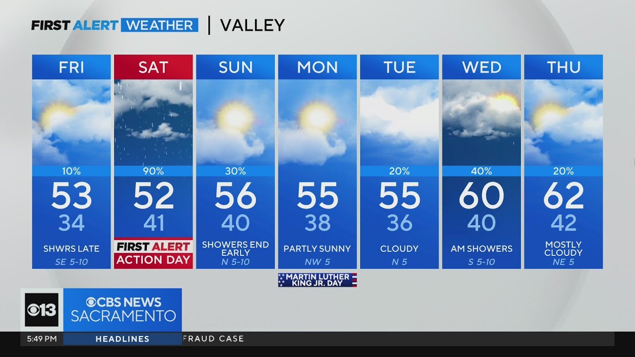 Thursday evening weather forecast - Jan. 11, 2024 - YouTube