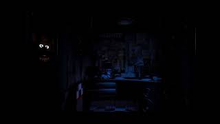 Five nights at Freddy's. I finally made it through the night.