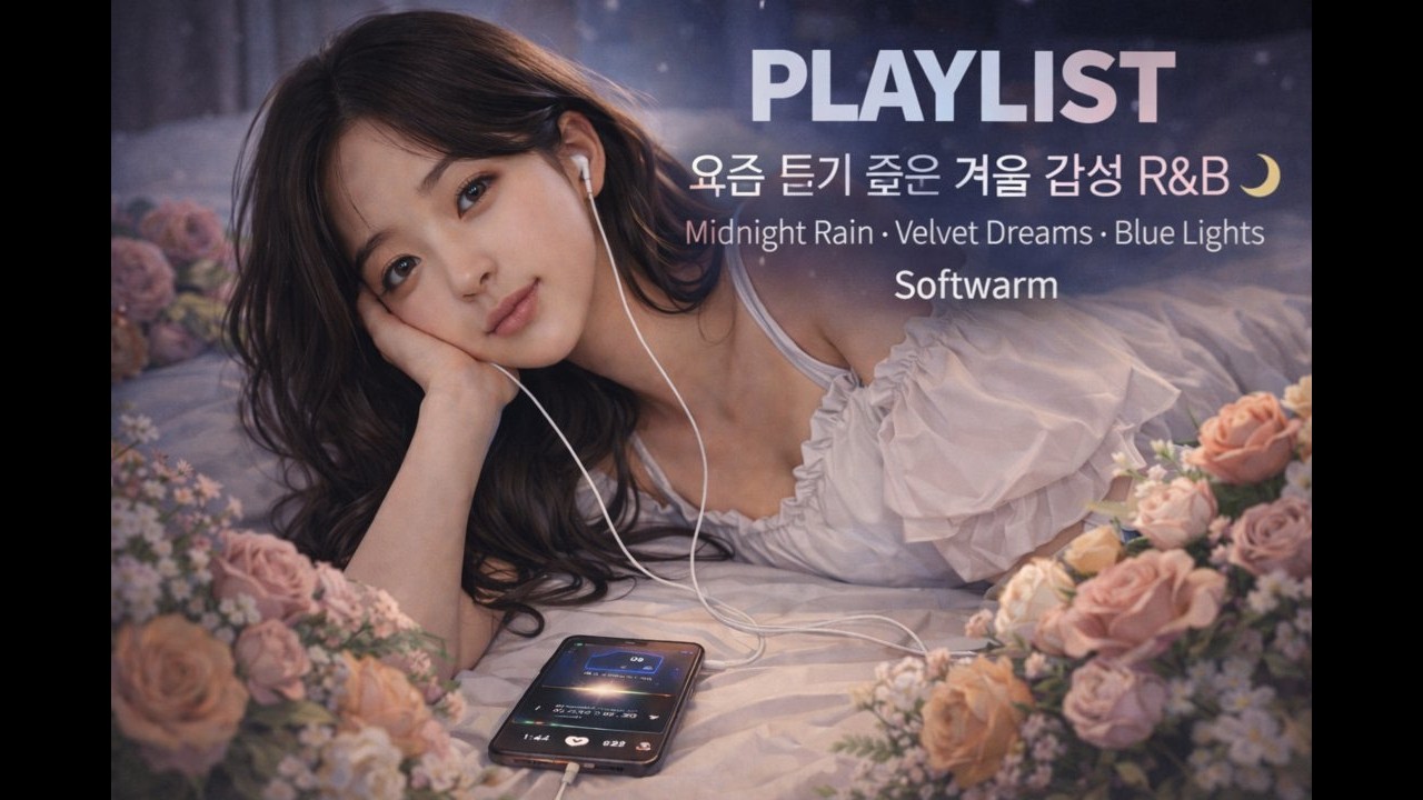 𝐏𝐥𝐚𝐲𝐥𝐢𝐬𝐭 요즘 듣기 좋은 겨울 감성 R&B 🌙 | Midnight Rain · Velvet Dreams · Blue Lights | Softwarm