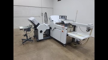 Standard Horizon AF-566F 6/4 Buckle Folder Automatic Setup Paper Folder w/ Mobile Delivery