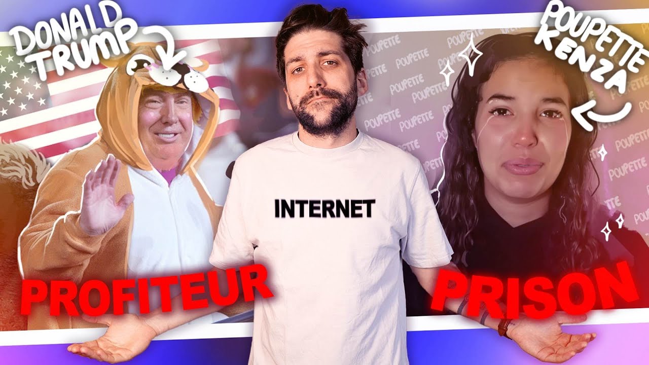 LES PIRES SCANDALES AUTOUR D'INTERNET (Poupette Kenza, Donald Trump...)