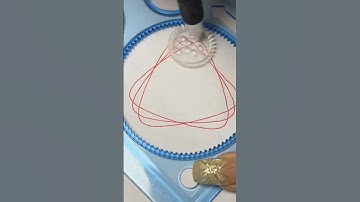 perfect circle！#shorts #spirograph  #asmr #spirographshr#satisfying #pattern #viral