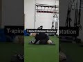 T-Spine Extension/Rotation