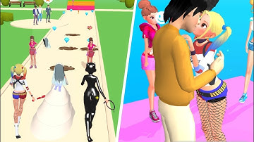 👰 Makeover Run 💄👗 5-6 Levels Gameplay Android,ios