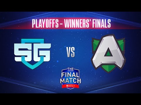 SG vs Alliance Game 1 - The Final Match 2017 Winners&#039; Finals - @TobiWan @Fogged