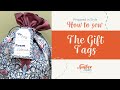 Amber Makes Sewing Tutorial - How to Sew the Gift Tags from the Wrapped In Style Collection