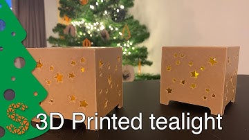 3D printed Christmas Tealight | The Christmas series S01E02