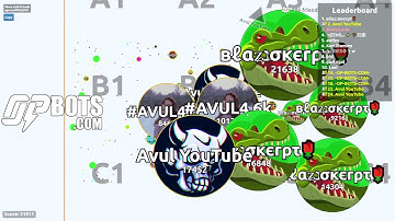 AGAR.IO SERVER TAKEOVER WITH BOTS #148 || OP-BOTS.COM
