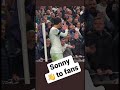 Sonny waves hi to fans 손흥민